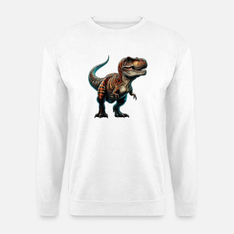Dinosaur - Unisex Sweatshirt - white