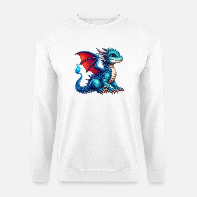 Dragon - Unisex Sweatshirt - white
