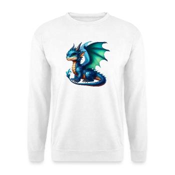 Dragon - Unisex Sweatshirt - white - Front