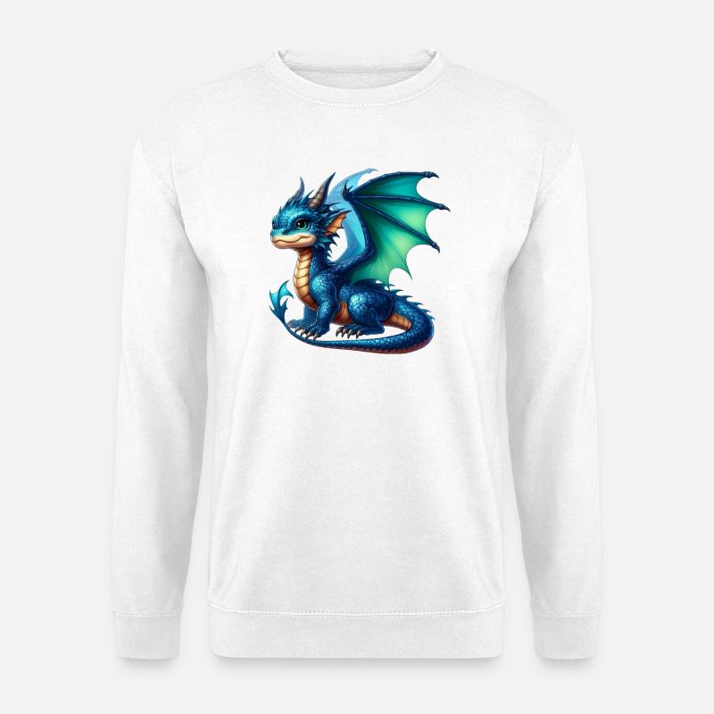 Dragon - Unisex Sweatshirt - white