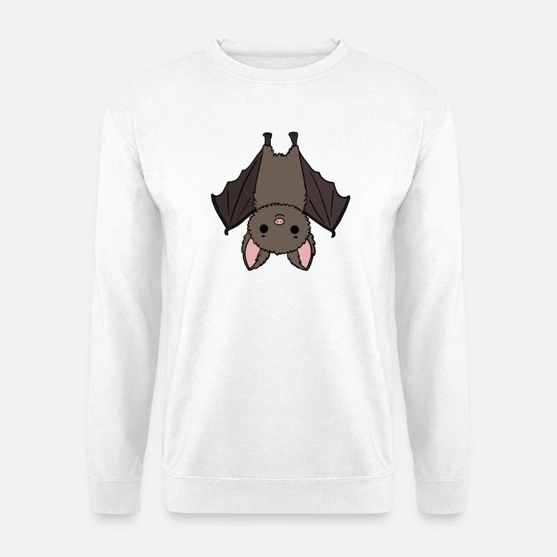 Fledermaus - Unisex Pullover - Weiß