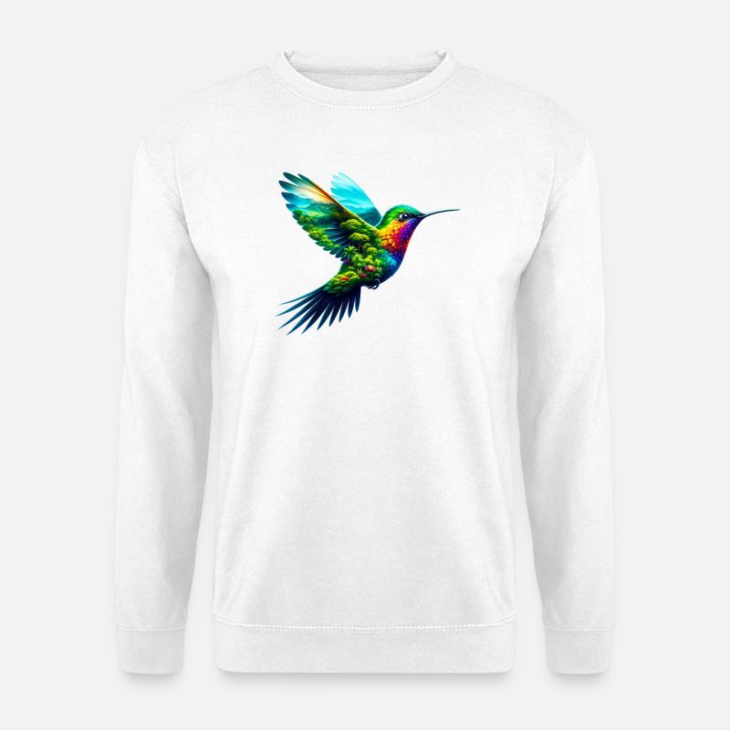 Hummingbird - Unisex Sweatshirt - white