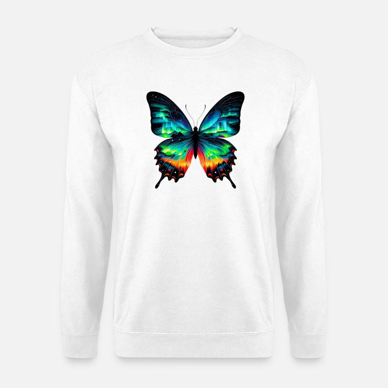 Butterfly - Unisex Sweatshirt - white