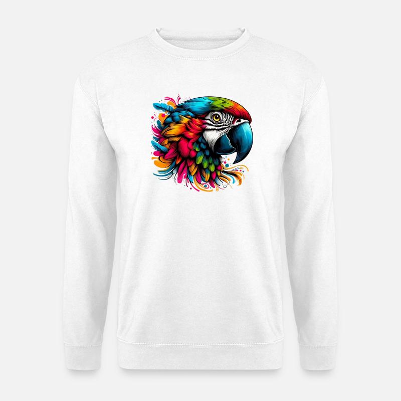 Parrot - Unisex Sweatshirt - white