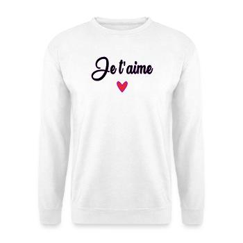MAMA. MUTTERTAG. SCHÖNEN MUTTERTAG - Unisex Pullover - Weiß - Vorne