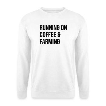 Farming - Unisex Sweatshirt - white - Front