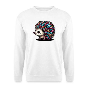 Igel - Unisex Pullover - Weiß - Vorne