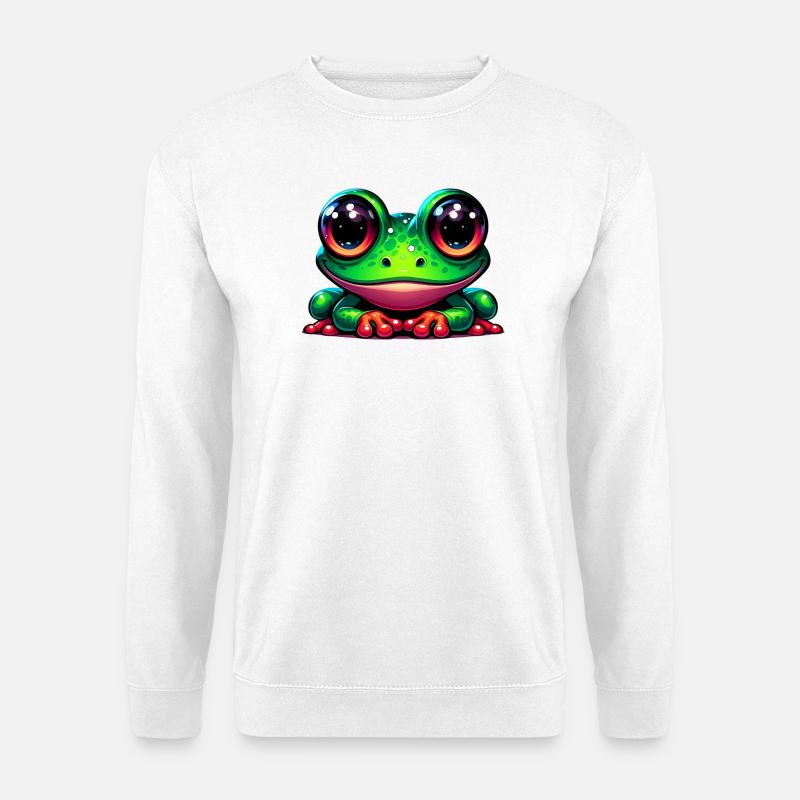 Frog - Unisex Sweatshirt - white