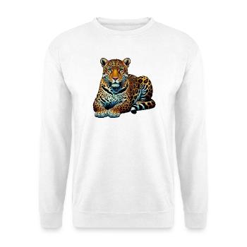 Leopard - Unisex Sweatshirt - white - Front