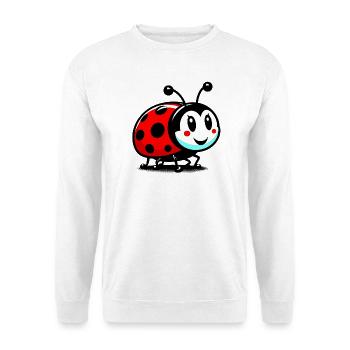 Ladybird - Unisex Sweatshirt - white - Front