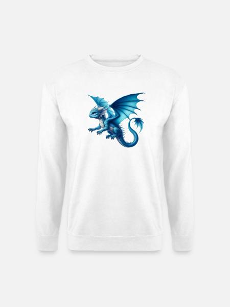 Dragon - Sweat-shirt Unisexe - blanc