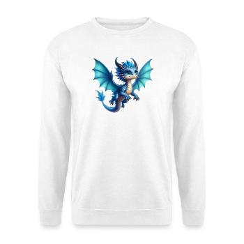 Dragon - Unisex Sweatshirt - white - Front