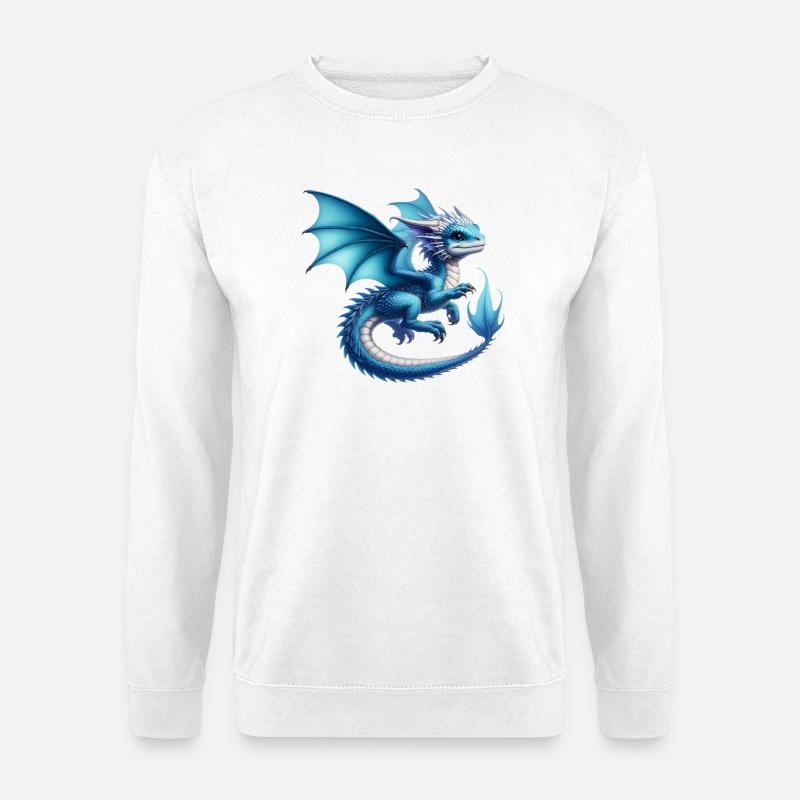 Dragon - Sweat-shirt Unisexe - blanc