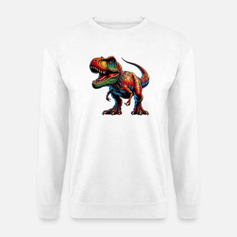 Dinosaur - Unisex Sweatshirt - white