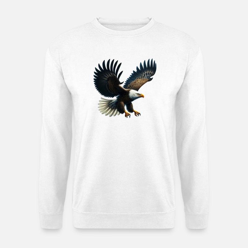 Adler - Unisex Pullover - Weiß