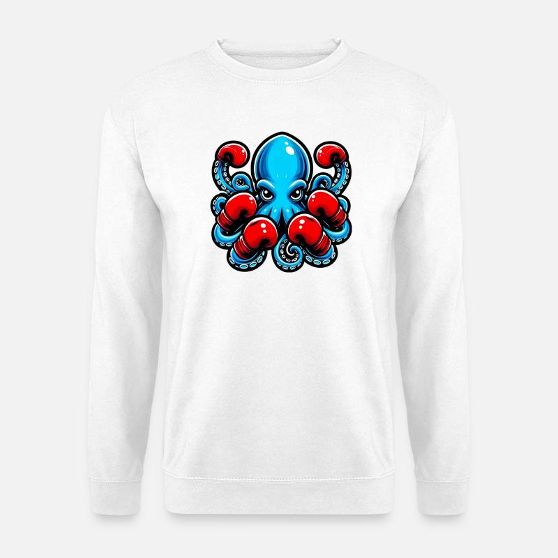 Octopus - Unisex Sweatshirt - white