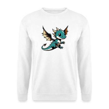 Dragon - Unisex Sweatshirt - white - Front