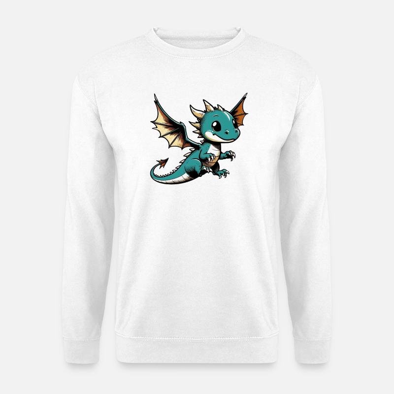 Dragon - Unisex Sweatshirt - white
