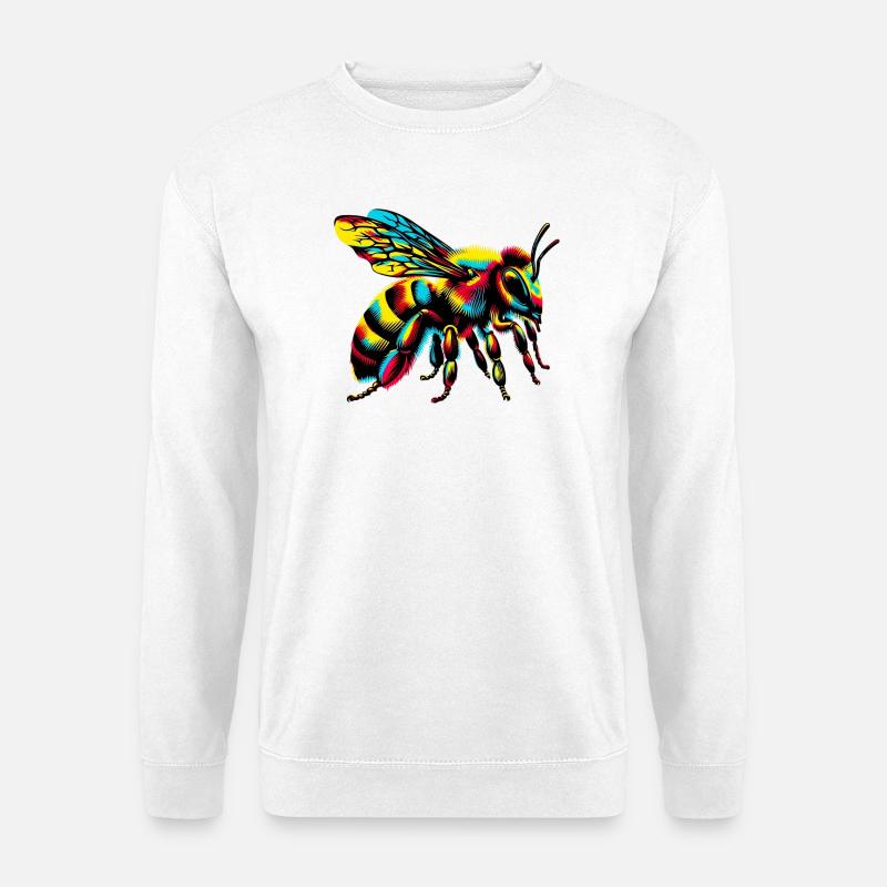 Bee - Unisex Sweatshirt - white