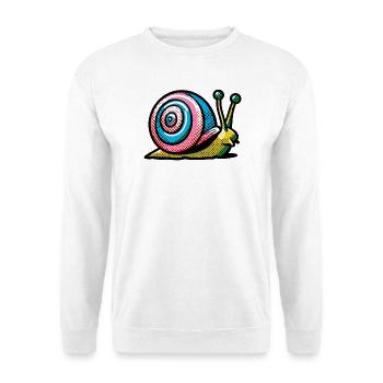 Snail - Unisex Sweatshirt - white - Front
