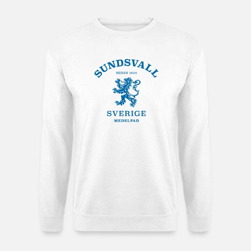 SUNDSVALL Sverige Schweden - Unisex Pullover - Weiß
