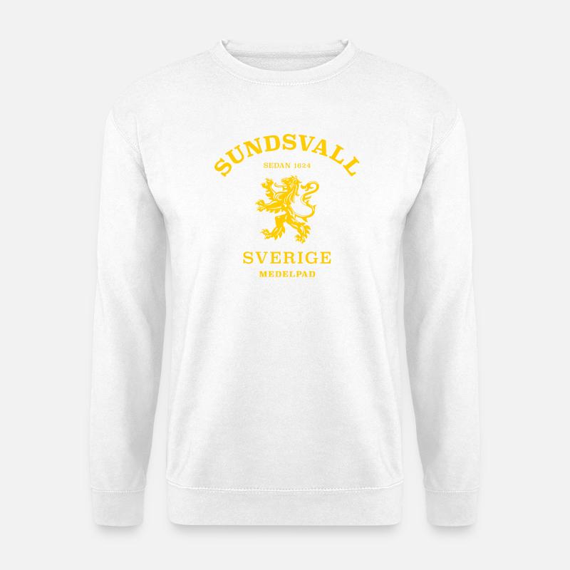 SUNDSVALL Sverige Schweden - Unisex Pullover - Weiß