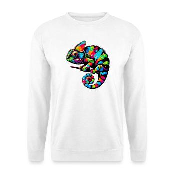 Chameleon - Unisex Sweatshirt - white - Front