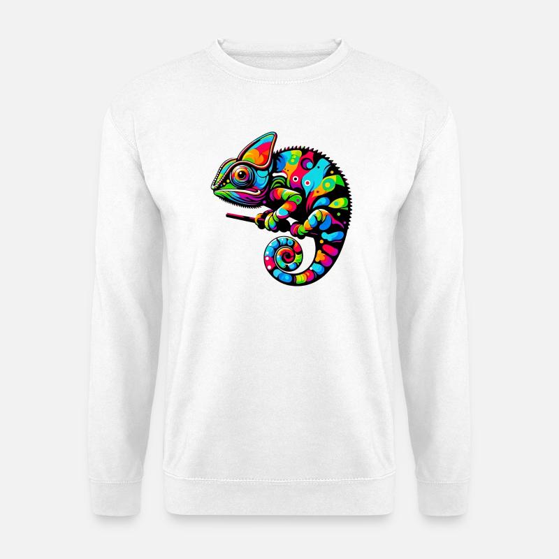 Chameleon - Unisex Sweatshirt - white