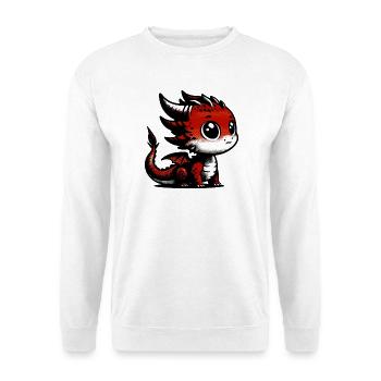 Dragon - Unisex Sweatshirt - white - Front
