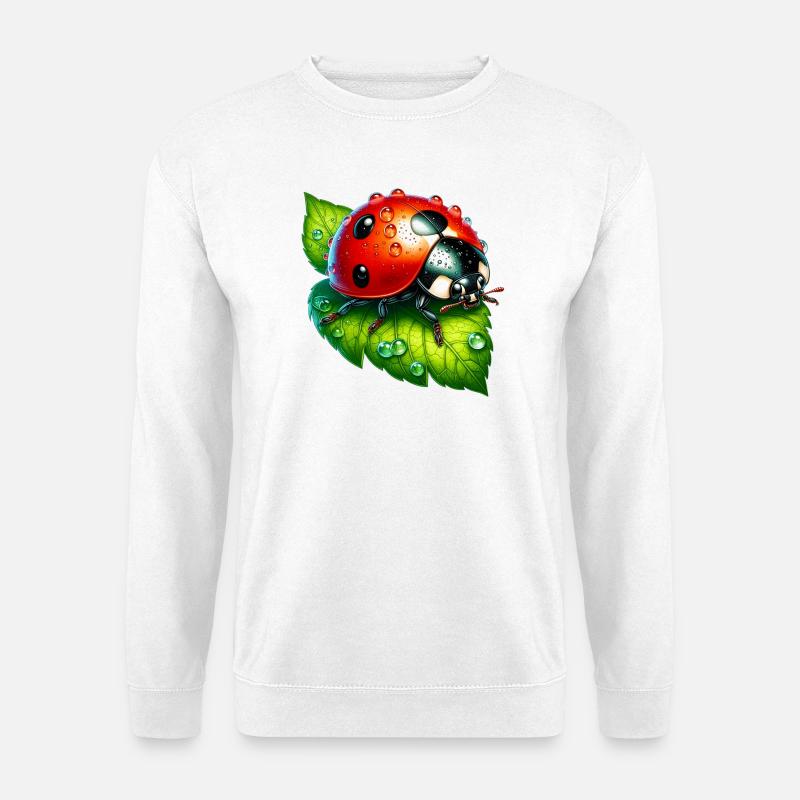 Marienkäfer - Unisex Pullover - Weiß