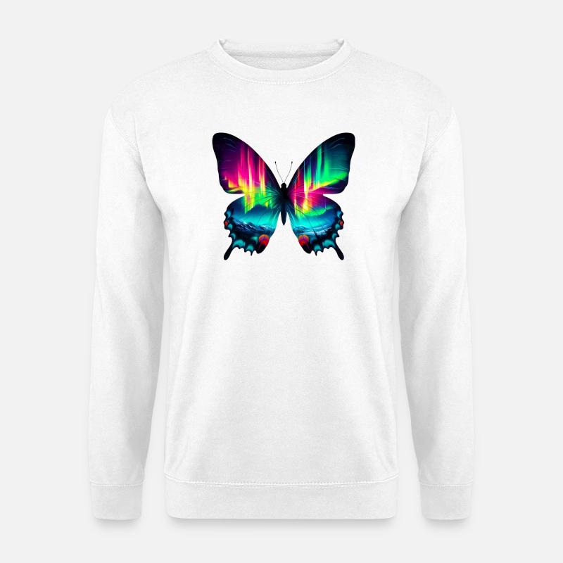 Butterfly - Unisex Sweatshirt - white