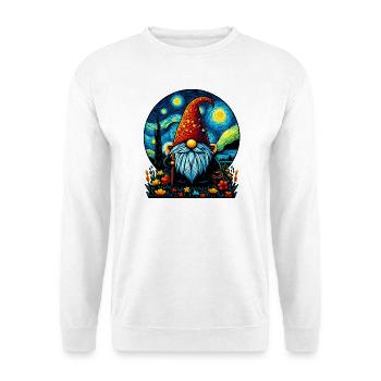 Gnom - Unisex Pullover - Weiß - Vorne