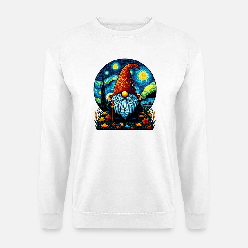 Gnom - Unisex Pullover - Weiß