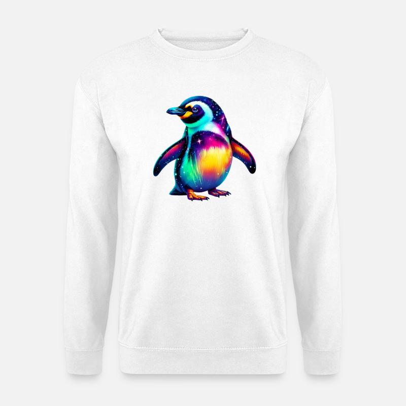 Pinguin - Unisex Pullover - Weiß