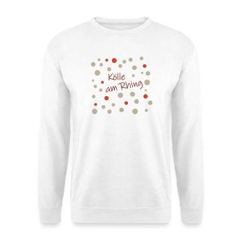 Kölle am Rhing - Unisex Pullover - Weiß - Vorne