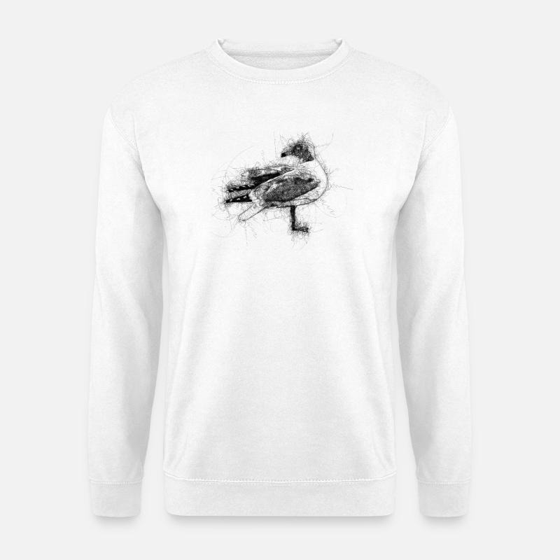 Möwe - Unisex Pullover - Weiß