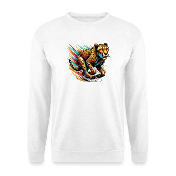 Cheetah - Unisex Sweatshirt - white - Front