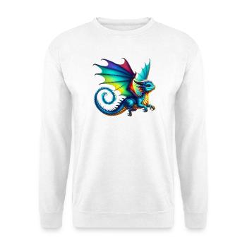 Dragon - Unisex Sweatshirt - white - Front