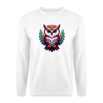 Owl - Unisex Sweatshirt - white - Front