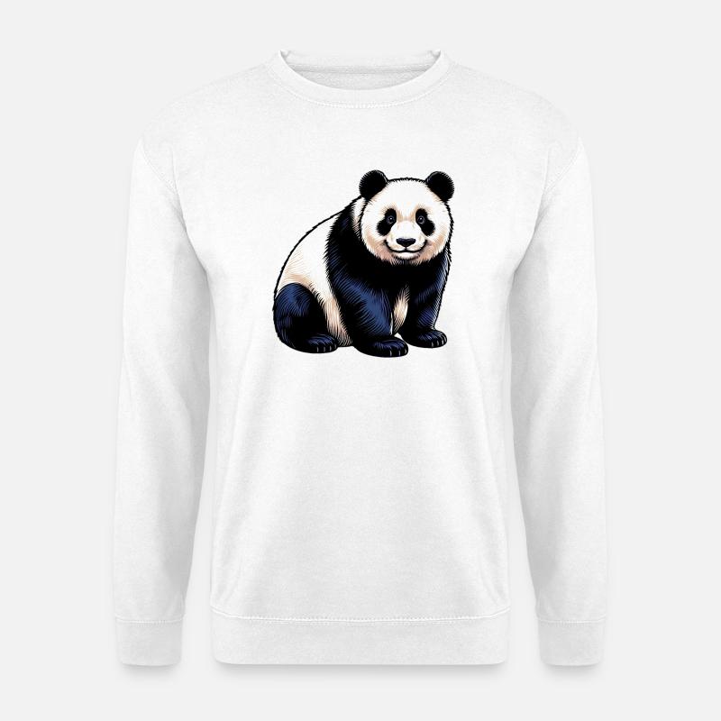 Panda - Unisex Sweatshirt - white