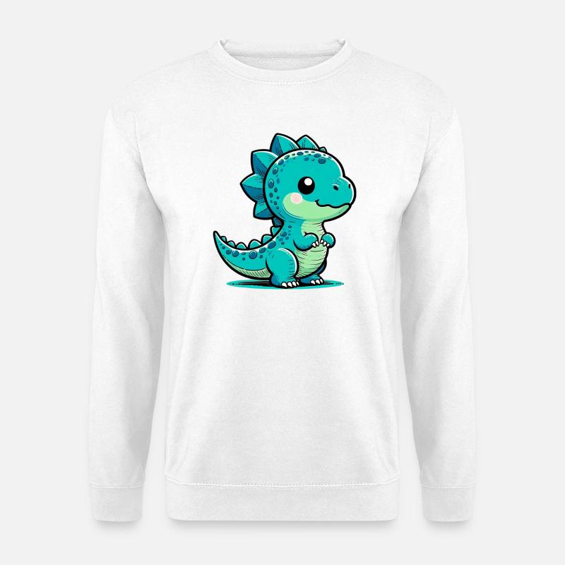 Dinosaurier - Unisex Pullover - Weiß