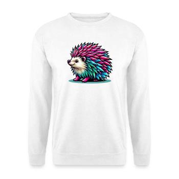 Hedgehog - Unisex Sweatshirt - white - Front