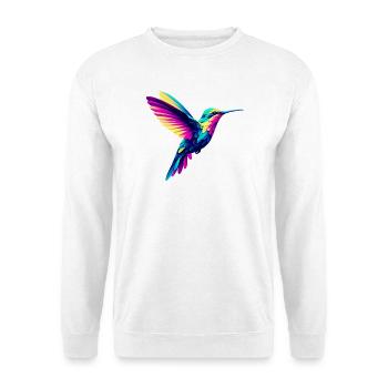 Colibri - Sweat-shirt Unisexe - blanc - Devant