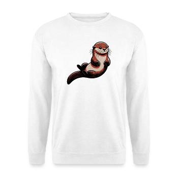 Otter - Unisex Sweatshirt - white - Front