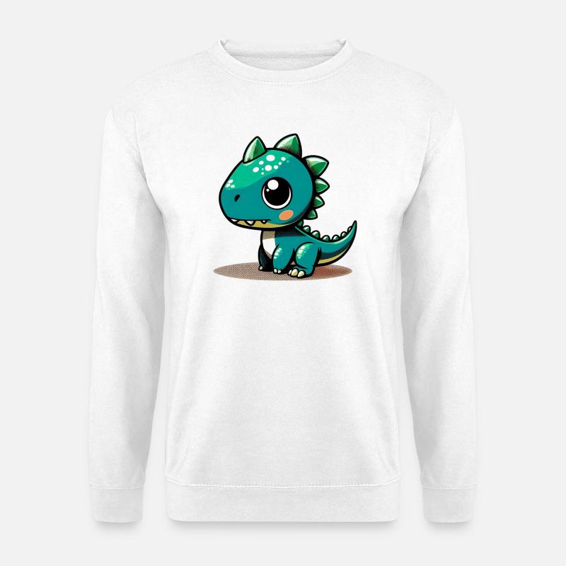 Dinosaurier - Unisex Pullover - Weiß