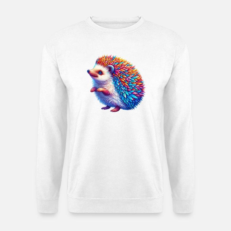 Igel - Unisex Pullover - Weiß