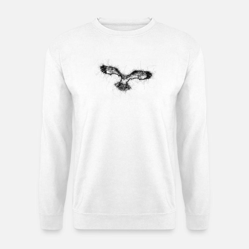 Flying Eagle - Unisex Sweatshirt - white