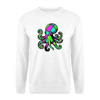 Octopus - Unisex Sweatshirt - white - Front