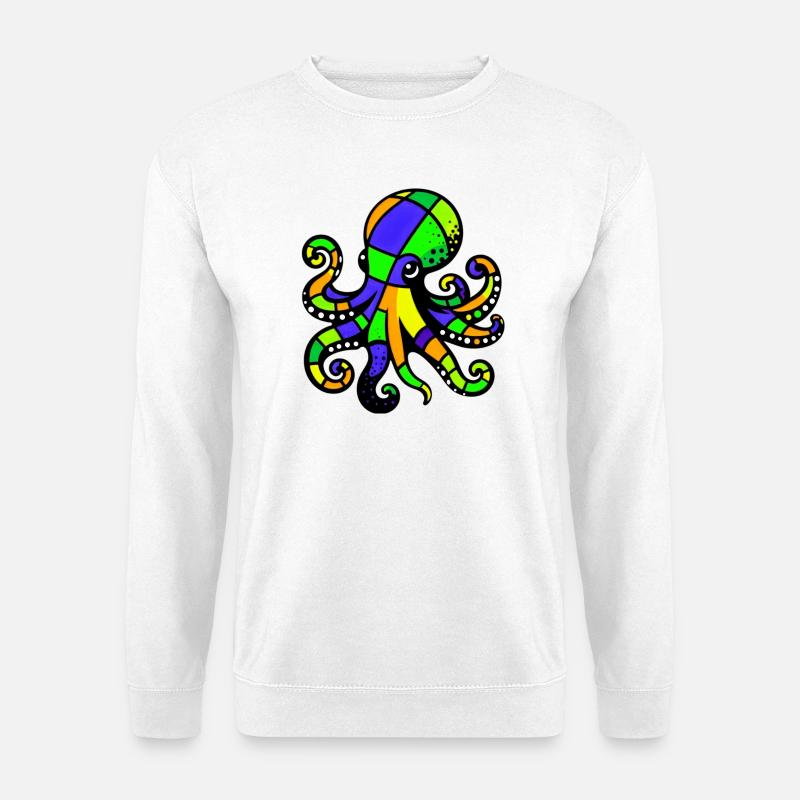 Octopus - Unisex Sweatshirt - white