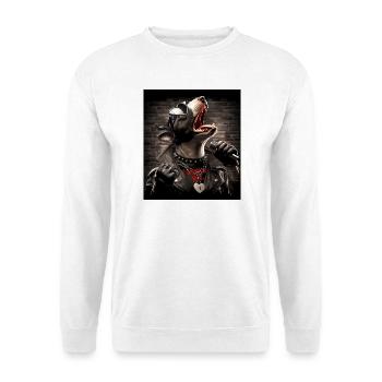 Singing Dog - Unisex Sweatshirt - white - Front